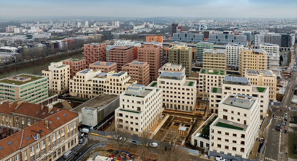 Photo of the Olympic Village