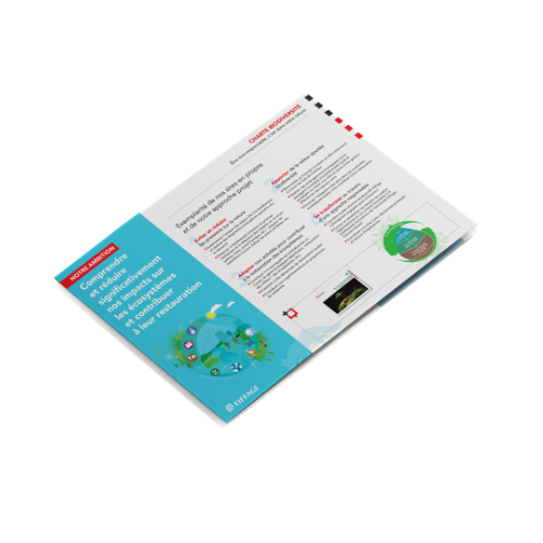 Photo de la couverture de la charte biodiversité Eiffage