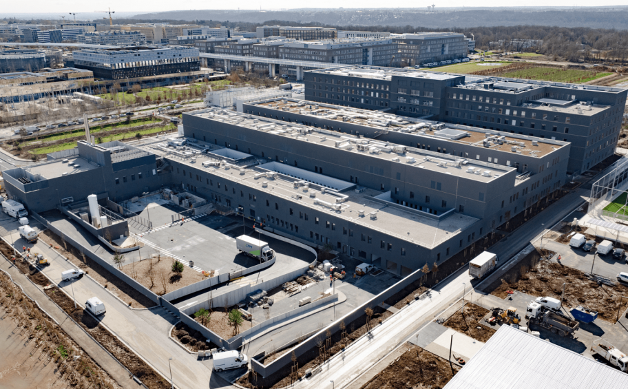 L’Hôpital Paris-Saclay, nouvel hôpital à la pointe de la technologie réalisé par Eiffage Construction, ouvre ses portes !